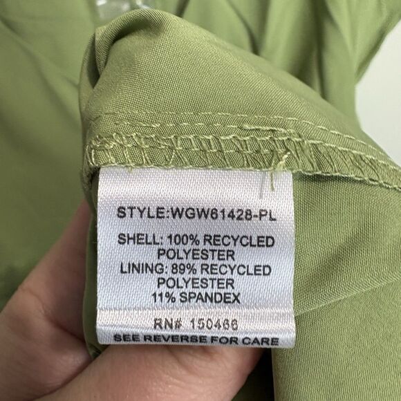 41 Hawthorn Stitch Fix Short Sleeve Dress Size 3X Womens Sage Green NWT - Picture 8 of 9
